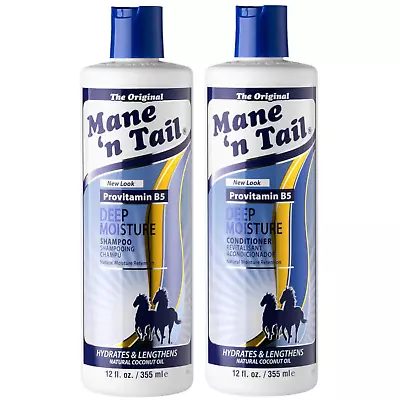 Mane 'n Tail Deep Moisturizing Shampoo & Conditioner Set-355ml • £14.99