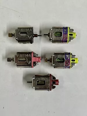 £7.66 • Buy 5 Motor LOT 1:24 Parma PSE & Slotworks Slot Cars MOTORS 1 Running, 4 For Parts