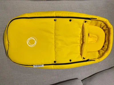 £50 • Buy Bugaboo Bee Cocoon Footmuff, Yellow