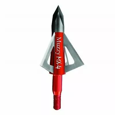 Muzzy 100 Grain 4 Blade MX-4 Broadhead 3-Pack • $34.99