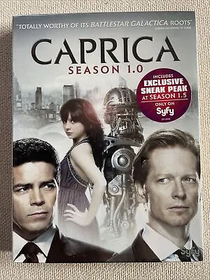 Caprica: Season 1.0 - Region 1 DVD Import - Battlestar Galactica - NEW & SEALED • £19.99