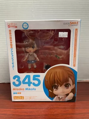 Nendoroid To Aru Kagaku No Railgun S Misaka Mikoto Figure #345 Good Smile • $74.99