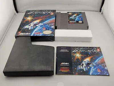 Destination Earthstar For NES Nintendo Complete In Box CIB Near Mint Shape • $54.99