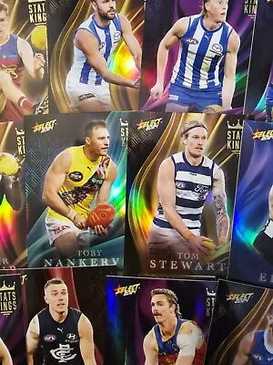 2024 Select AFL Footy Stars Stat Kings ( PICK YOUR CARD OR CARDS ) • $4