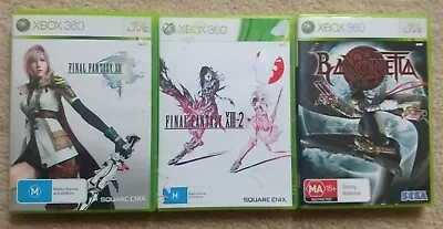 Xbox One Games Bundle - Final Fantasy XIII & Final Fantasy XIII-2 & Bayonetta • $75