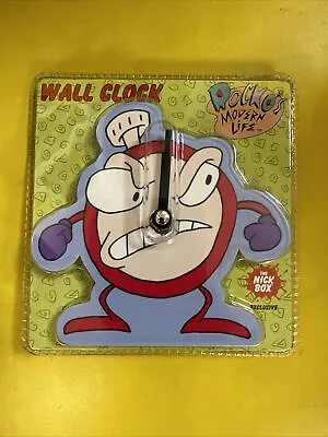 Nick Box - Rocko's Modern Life Wall Clock - Nickelodeon - NEW 90s 🐶 • $25