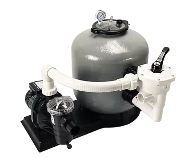 SWIMMING POOL PUMP COMBO 18  18 INCH 0.75HP .75HP 3/4HP 8.1m³/hr & GLASS SAND • £710.99