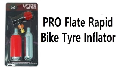 £9.70 • Buy PRO Flate Rapid Bike Tyre Inflator  CO2 Cartridges Canisters Presta Schrader