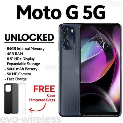 Motorola Moto G 5G - Unlocked • $99.99