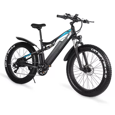 $1600 • Buy MX03 Electric Bike 1000W Snow Bike Electric Bicycle Electric Mountain Bike 26 In