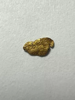 Australian Natural Gold Nugget Specimen - 0.06 Grams • $17.50