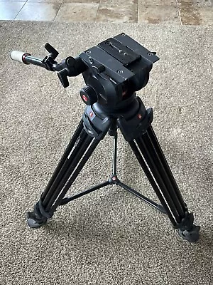 Manfrotto 504HD Head With 546B Tripod Legs • $280