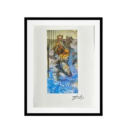 Salvador Dalí Original Signed Print 1966-67 Tuna Fishing Vintage Art • $60