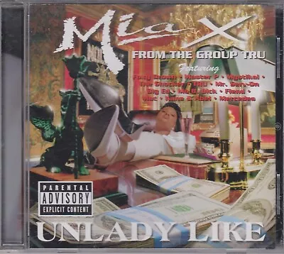 MIA X Unlady Like 1997 No Limit Records [PA] CD (From The Group TRU) Master P • $20.97