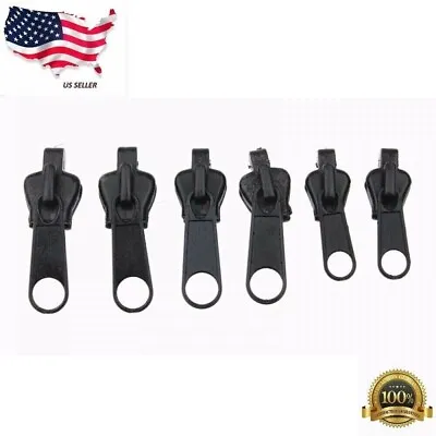 Fix Zipper Zip Slider Repair Instant Kit Removable Rescue Replacement Pack Of 6P • $3.27