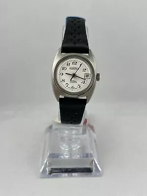 Rare Vintage NOS Women's Wristwatch Roamer Anfibio Quartz With Date And Shield • $216.18