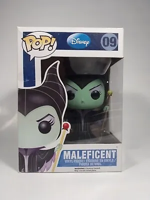 Funko Pop! #09 Maleficent- Disney Movie Figurine Box Damaged • $15.41