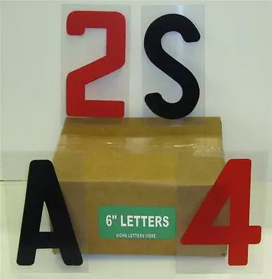 6 Inch Block Sign Letters 4 Marquee Readerboards 288 Ct • $66.99