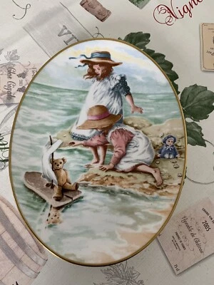 £3.99 • Buy Royal Worcester Edwardian Summer Decorative Plate“bon Voyage” 