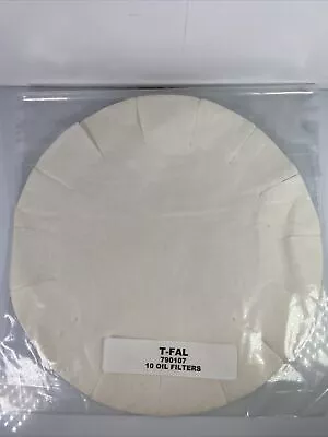 T-Fal Oil Filters 790107 Lot 10 Deep Fryer 3360 Replacement TeFal • $12.99