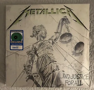 Metallica : And Justice For All (Exclusive Dyers Green 2LP 180g Vinyl) Sealed • $13.50