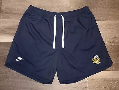 Nike Sportswear Michigan Wolverines Woven Flow Shorts Navy Mens XL • $44.99