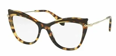 Miu Eyeglasses VMU06P VIF1O1 Tortoise Frames 51MM Optical Frame • £150.64