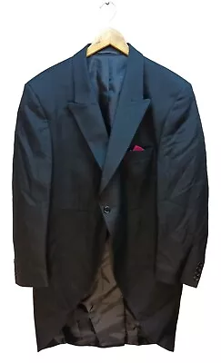 Brook Taverner Mens Black Tailcoat Chest 47 Inches • £120