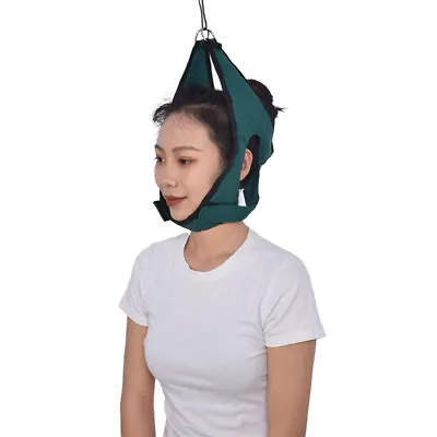 Neck Cervical Traction Device Belt Home Unit For Neck Spinal Decompression FH • £7.60