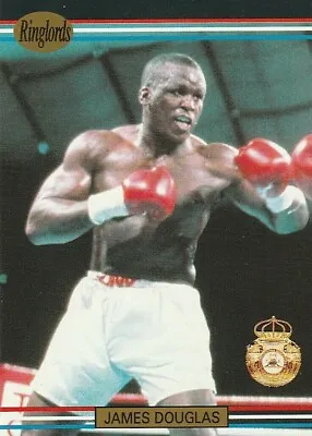 1991 Ringlords #3 James Buster Douglas Boxing Card Mint Knocked Out Mike Tyson • $3.95