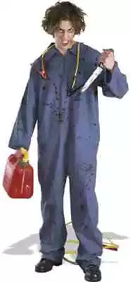 Killer Mechanic Michael Myers Blue Jumpsuit Fancy Dress Halloween Adult Costume • $40.95