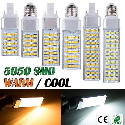 5W 7W 9W 11W 13W LED Spot Corn Light E27 G24 5050 SMD Energy Saving Bulb Lamp • £6.04