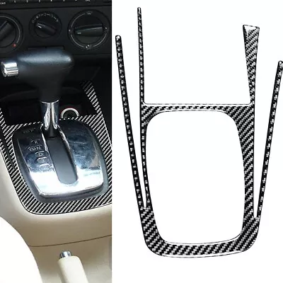 Carbon Fiber Gear Shift Panel Interior Trim For VW Golf 4 GTI Jetta MK4 1999-04  • $11.71