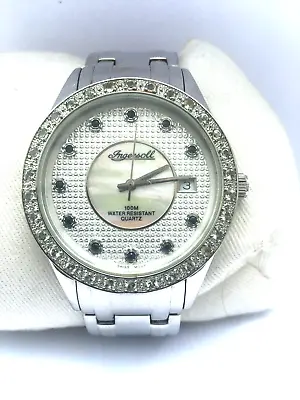 £75 • Buy Ingersoll Mens Quartz Stone Dial Calendar 100 MT Bracelet Watch IGO313