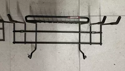 Heavy Garden Tool Rack Shed Garage Wall Mounted Storage Organiser Holder Hooks • £16