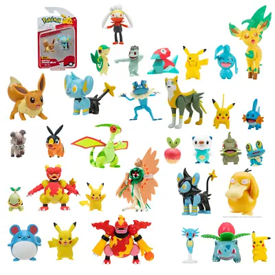 £16.99 • Buy Pokemon Battle Figure Set - Brand New Duskull Wooloo Sylveon Pikachu Figures