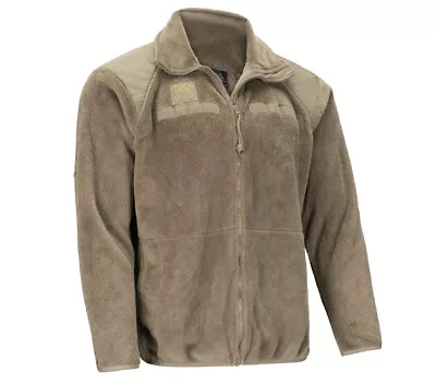 Army Issue Coyote Tan PolarTec Fleece Jacket Used • $39.95