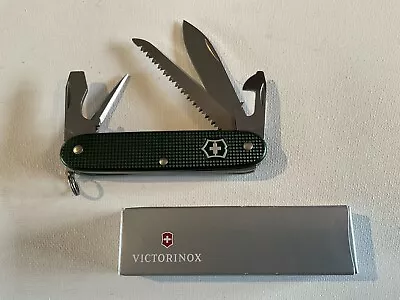 Victorinox Swiss Army Knife FARMER Dark Green ALOX 0.8241.24R NIB • $50