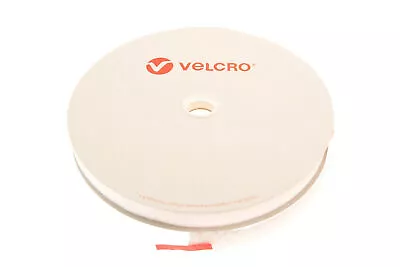 20mm VELCRO Brand PS18 Acrylic Self Adhesive Heat Resistant Hook And Loop WHITE • £2.85