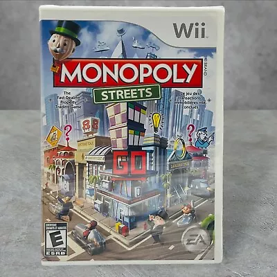 Monopoly Streets (Nintendo Wii 2010) New Factory Sealed OOP • $23.99