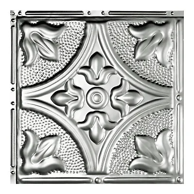 Great Lakes Tin-2ftx2ft Jamestown Unfinished Nail Up Tin Ceiling Tile • $2.99