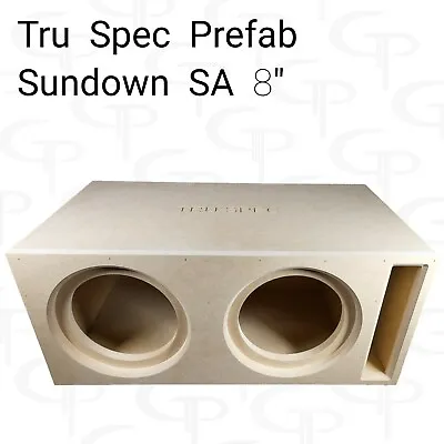 TRU SPEC Prefab Dual 8  Ported Subwoofer Enclosure Box Sundown SA 8  • $169.99