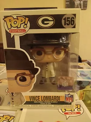 Funko Pop Nfl Football Green Bay Packers #156 Vince Lombardi • $11