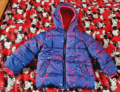 £7 • Buy Blue Zoo Debenhams Blue Padded Dinosaur Coat 4-5 Combine Post Build Bundle