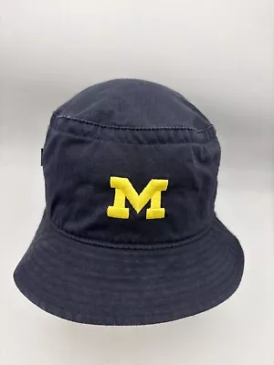 Michigan State University Bucket Sun Hat Cap Legacy Navy Blue L/XL Size • $11.99