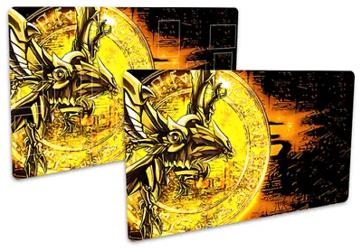 No.1632 Yugioh TCG Custom Playmat The Winged Dragon Of Ra Play Mat Deck Game Mat • $39.22