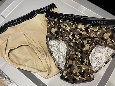 Vintage HANES XL Boys / Mens Briefs Size 18-20  Underwear 29-32  Rare • $18.99