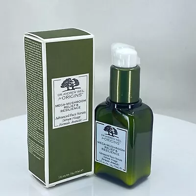 $21.88 • Buy Origins Mega-Mushroom Relief & Resilience Advanced Face Serum - 1oz /30mL - NIB