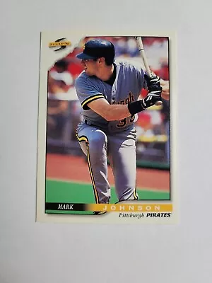 1996 Score Baseball #40 Mark Johnson • $1.75
