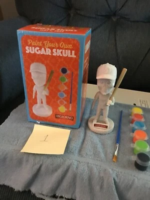 $16.95 • Buy Wisconsin Timber Rattler Sugar Skull Bobblehead (paint Yourself, Paint Incl.)